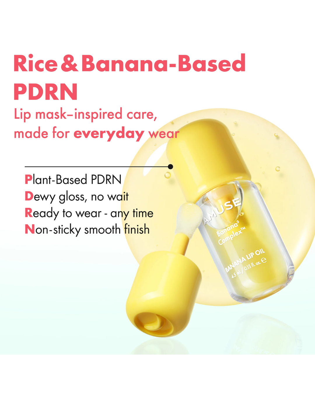 AMUSE Banana Lip Oil (4 Shades)