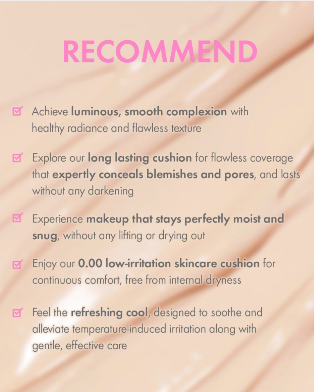 AMUSE Dew Power Vegan Cushion (4 Shades)