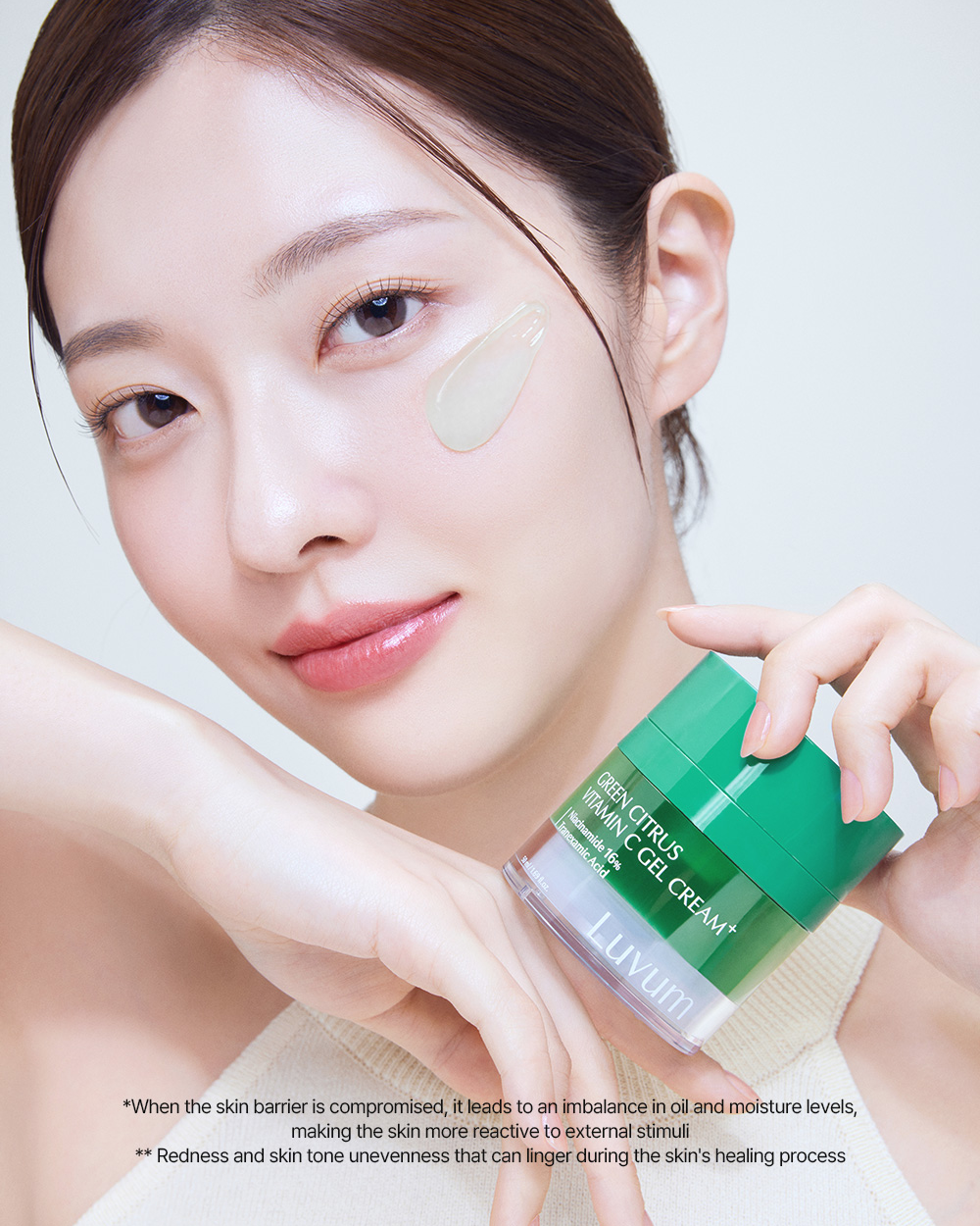Luvum Green Citrus Vitamin C Gel Cream+