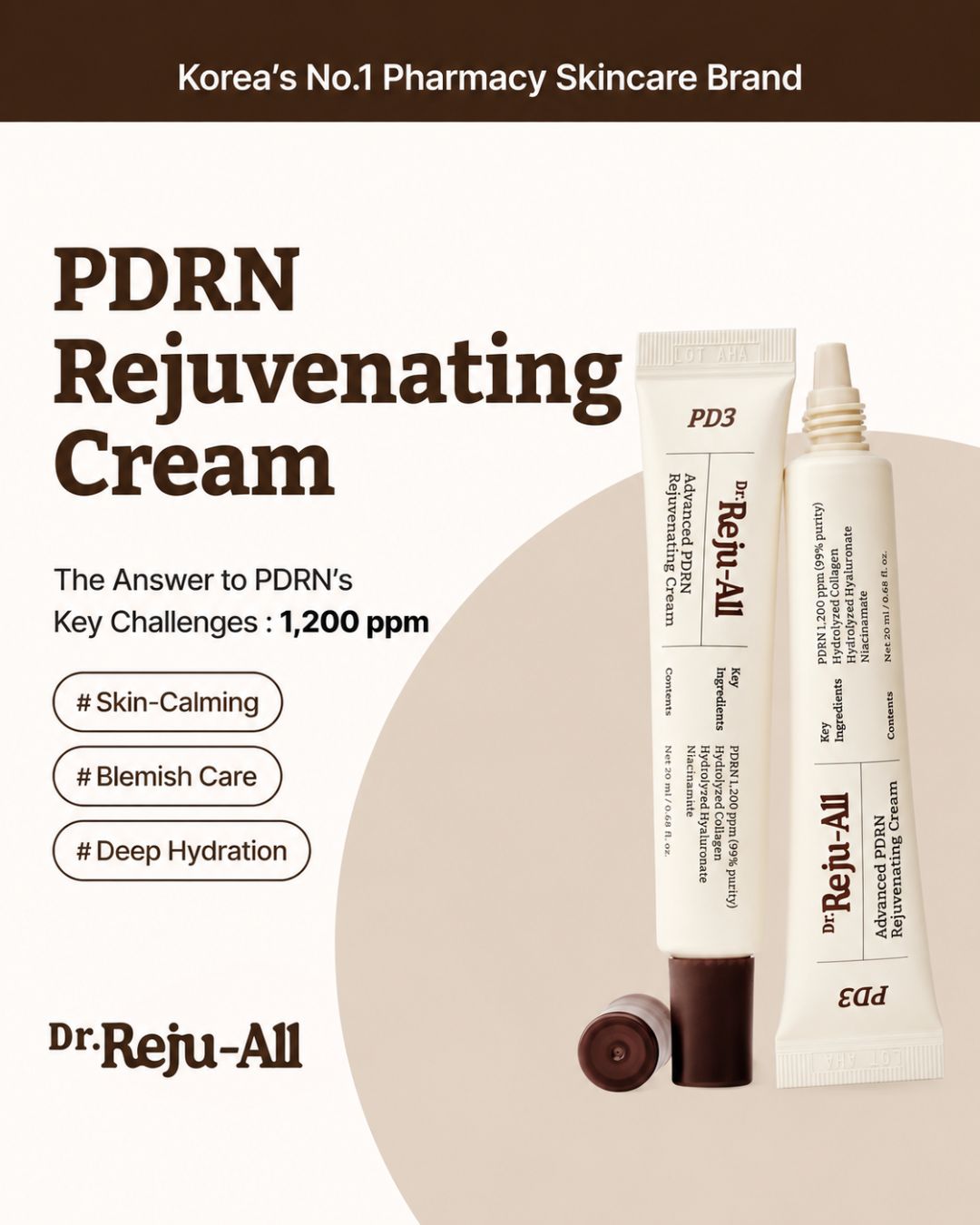 Dr. Reju-All Advanced PDRN Rejuvenating Cream