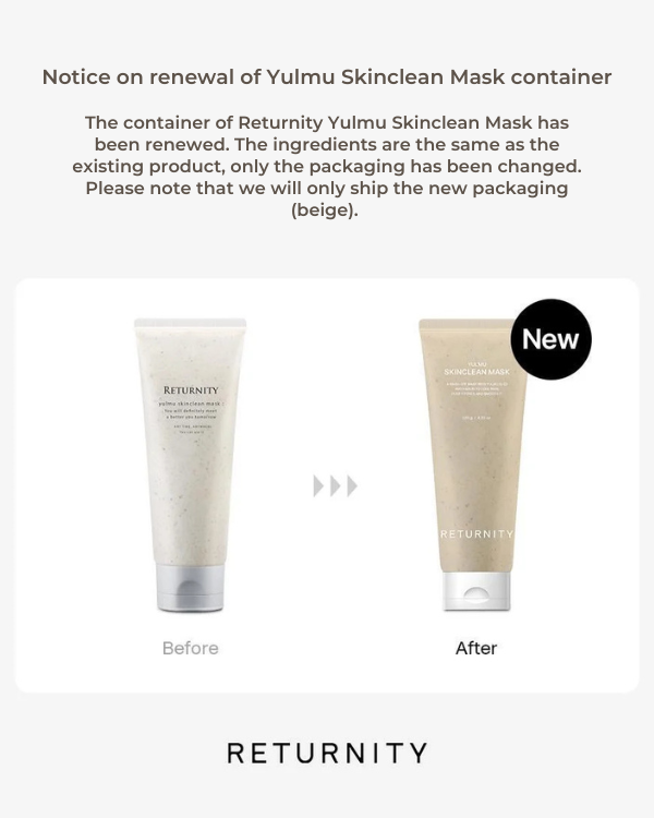 Returnity Yulmu Skinclean Mask