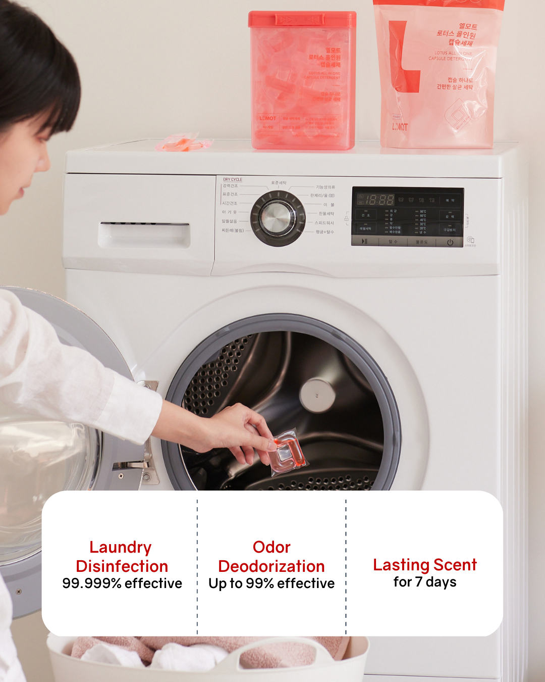 L:MOT Lotus All-in-One Capsule Detergent - NEW!