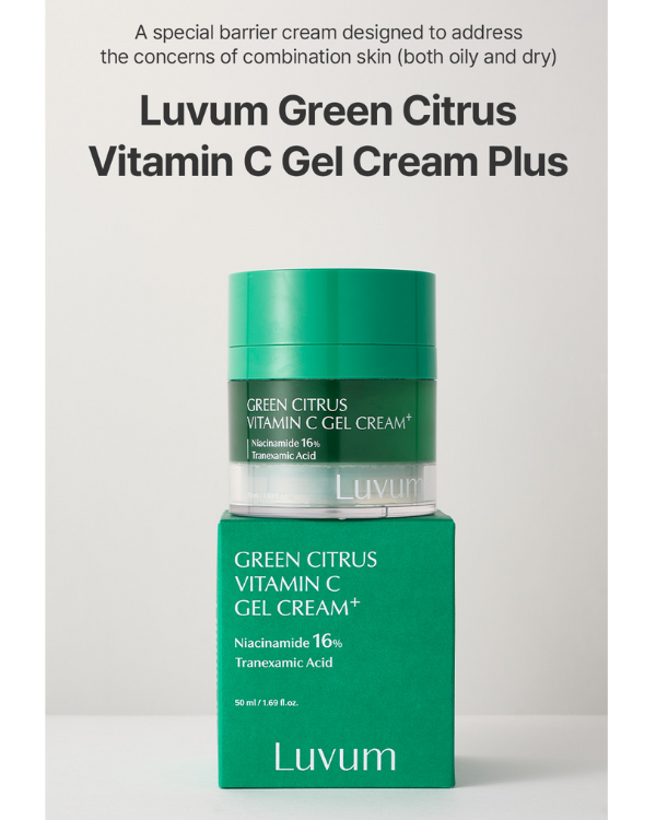 Luvum Green Citrus Vitamin C Gel Cream+