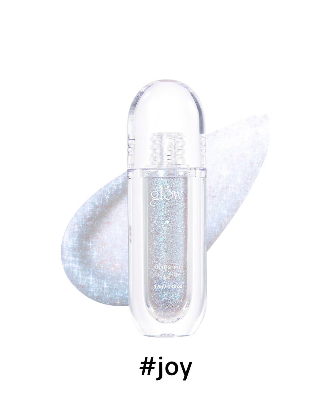 glow shattered glass glitter