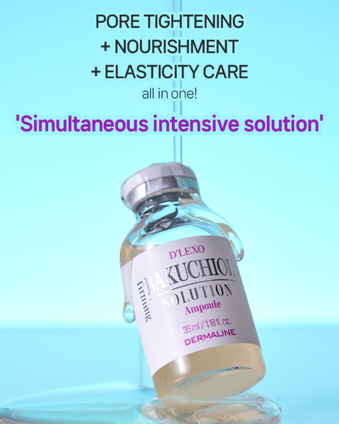 Dermaline D'LEXO Bakuchiol Complex Ampoule