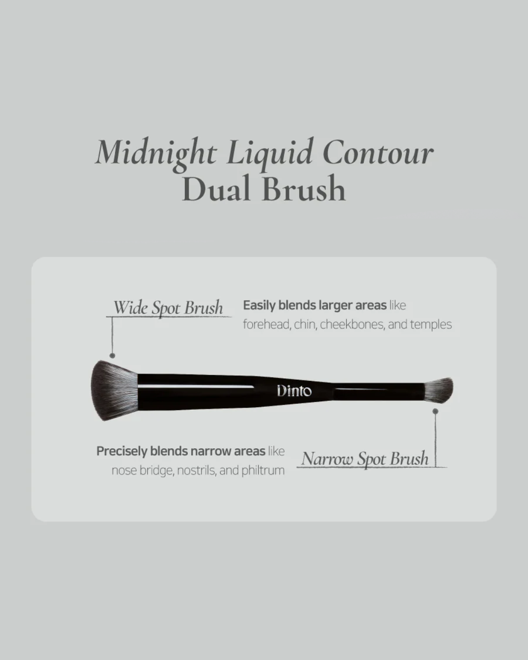 Dinto Midnight Liquid Contour and Contour Dual Brush (NEW!)