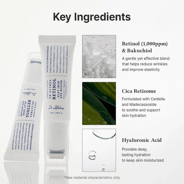 Dr. Althea Retinol Flat Iron Eye Roller
