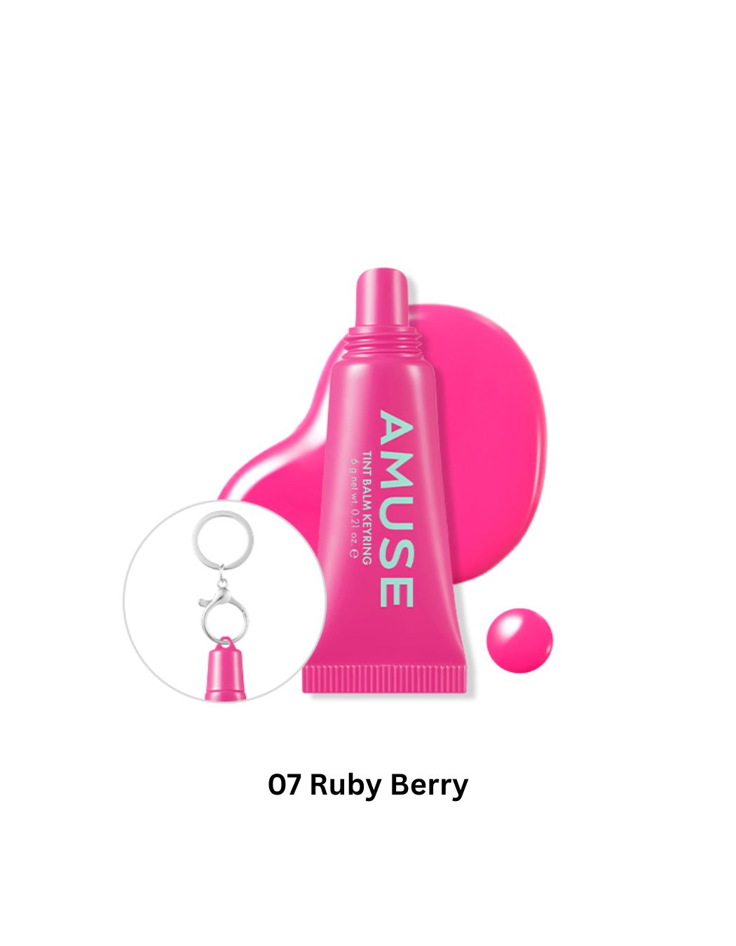 AMUSE Care/Tint Balm Keyring (5 Shades)