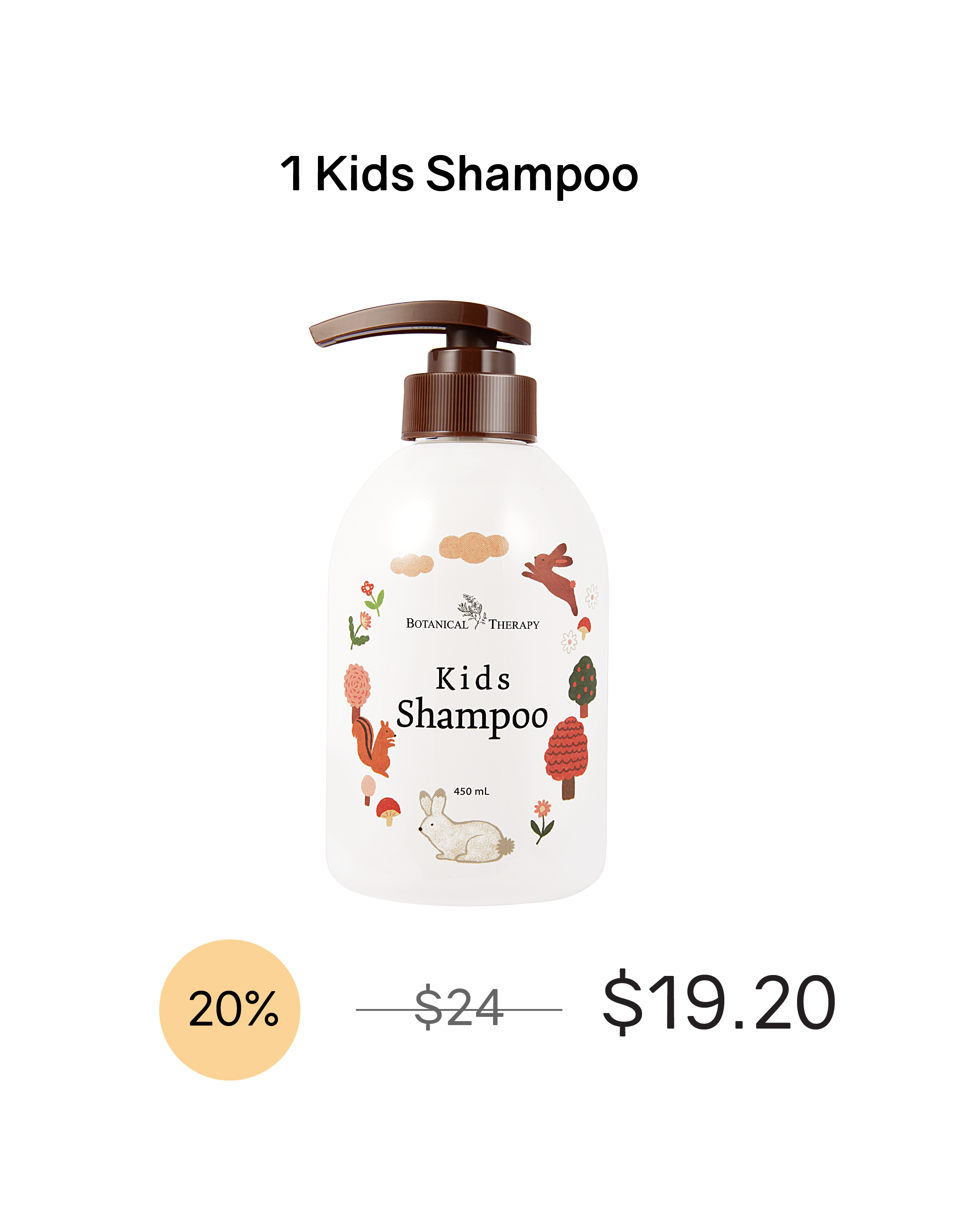 Botanical Therapy Kids Hair Care Duo