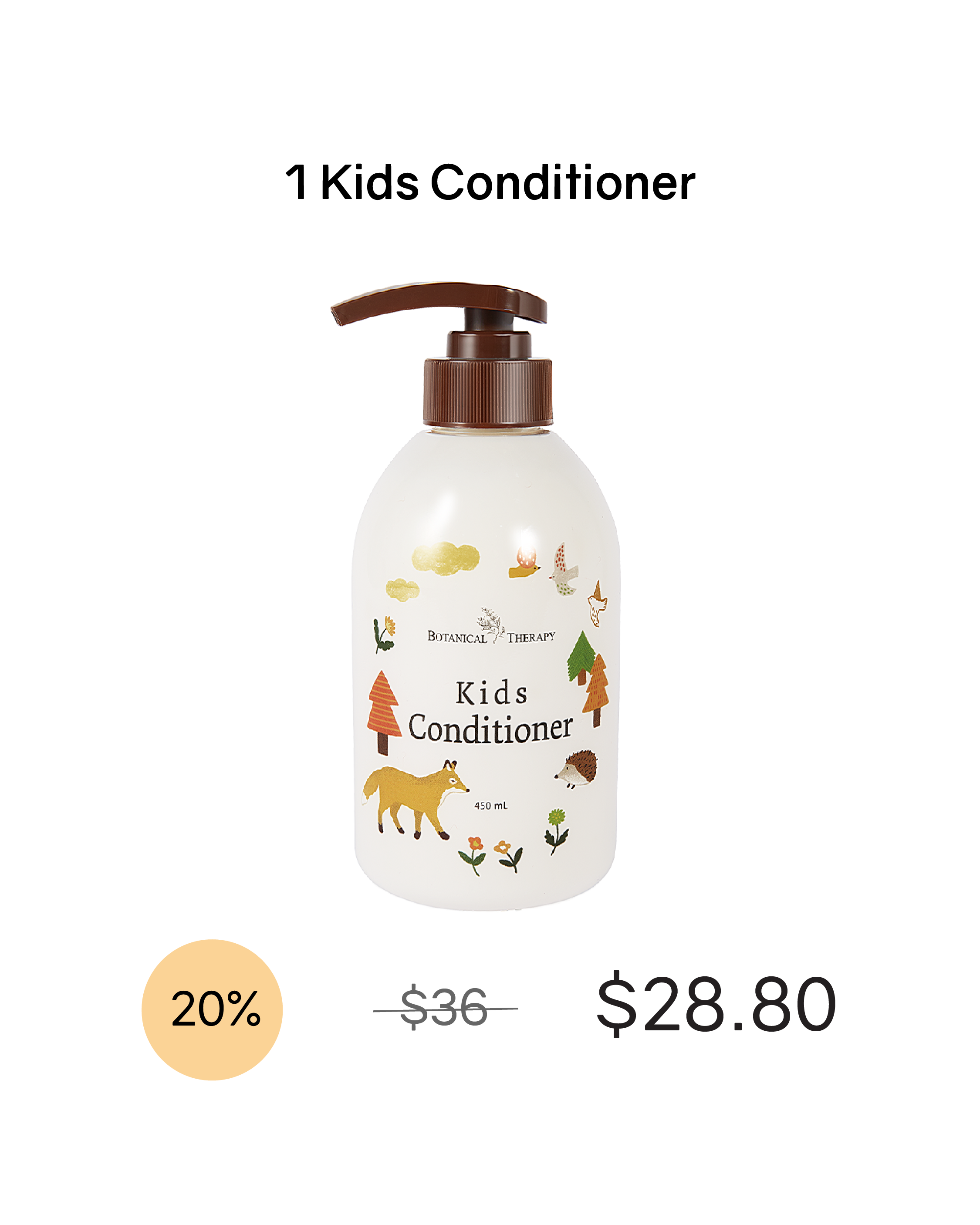 Botanical Therapy Kids Hair Care Duo