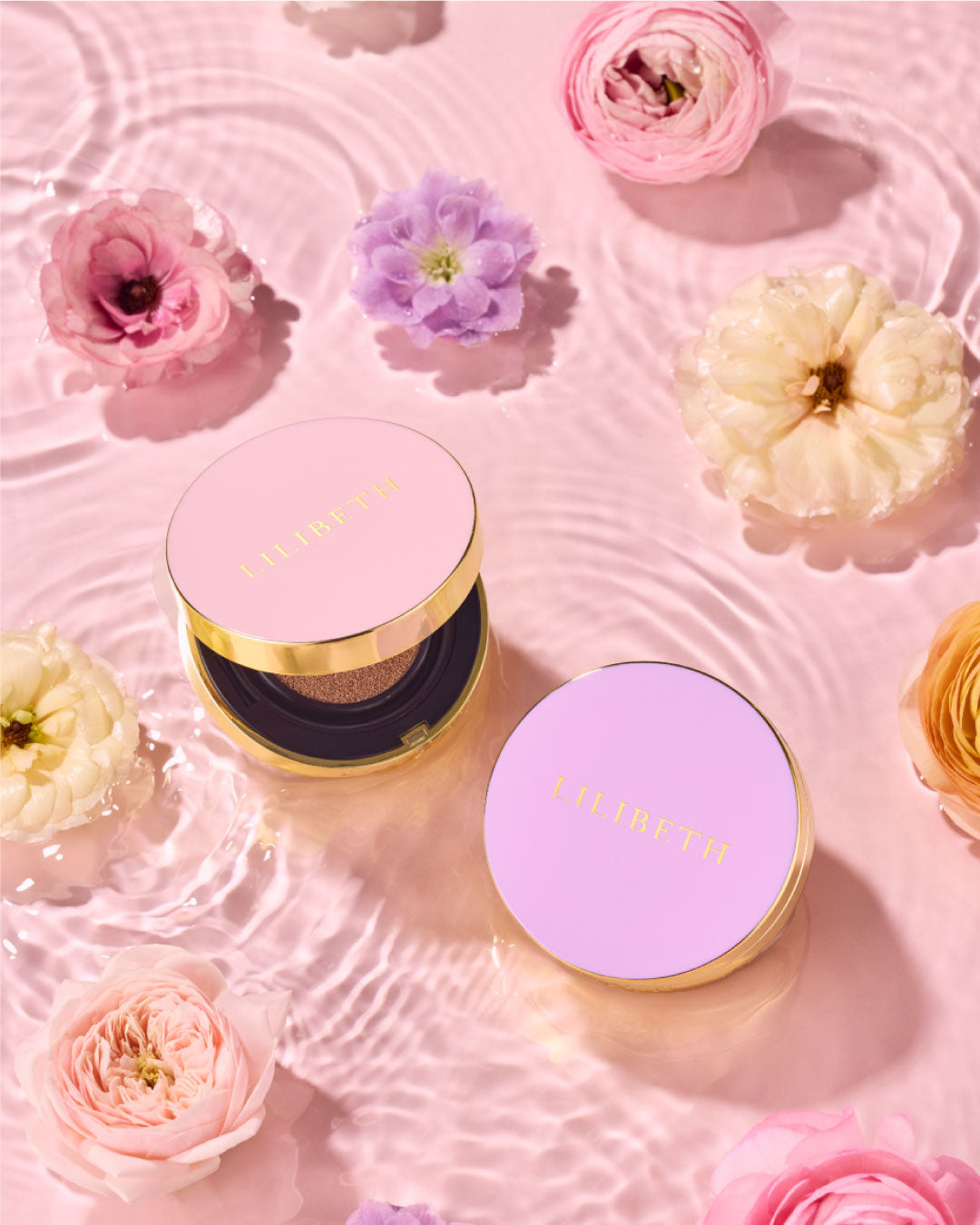 Lilibeth Timeless Glow Cushion/ Refill (Pink/ Purple)