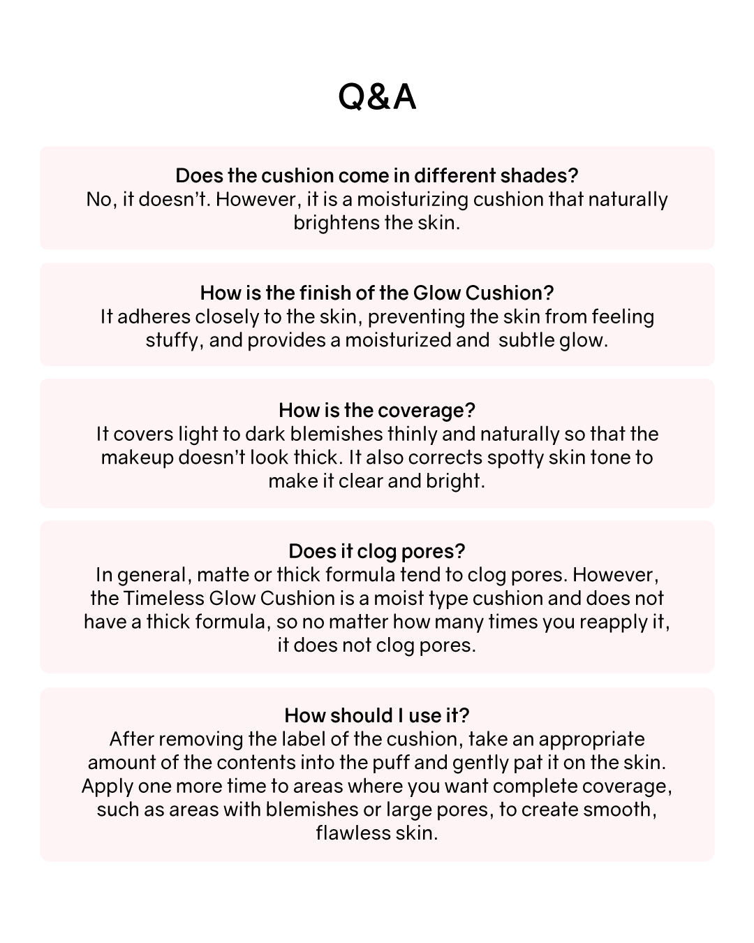 Lilibeth Timeless Glow Cushion/ Refill (Pink/ Purple)