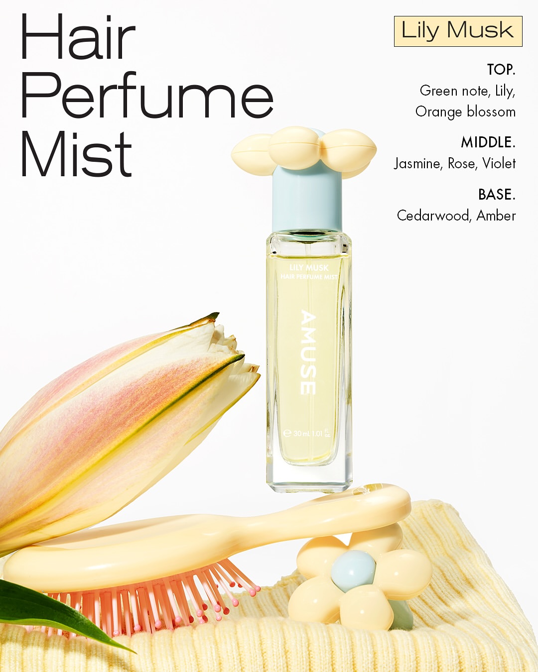 AMUSE Hair Perfume Mist 30ml (Regular Edition)