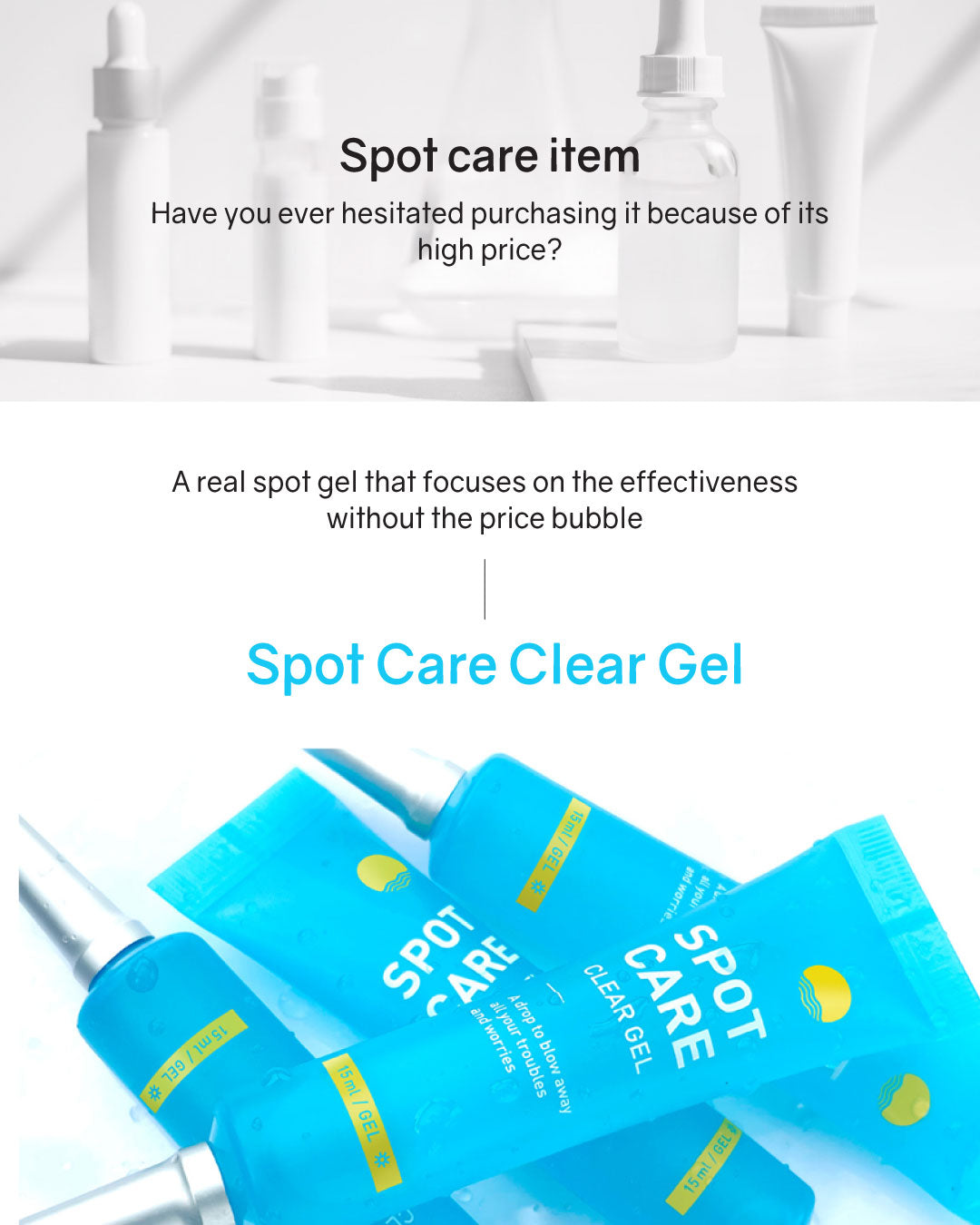 Hatherine Spot Care Clear Gel