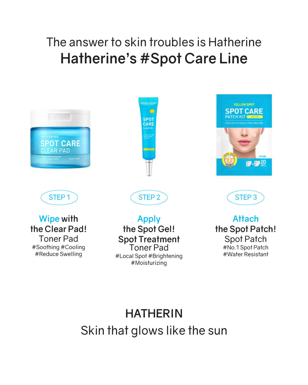 Hatherine Spot Care Clear Pad