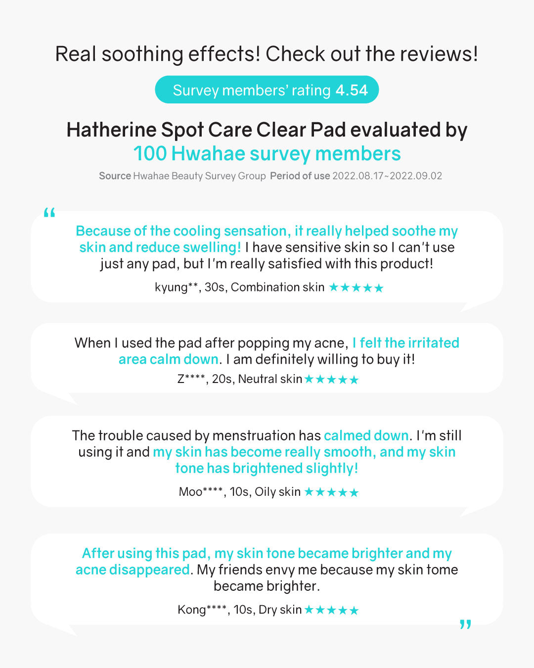 Hatherine Spot Care Clear Pad