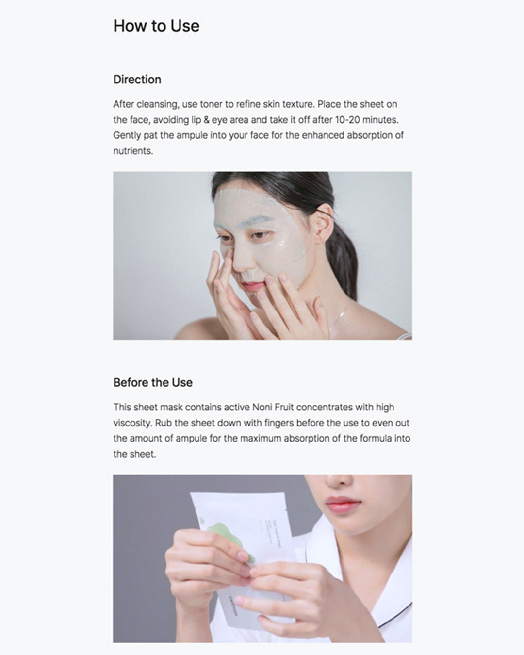 celimax The Real Noni Energy Ampoule Mask