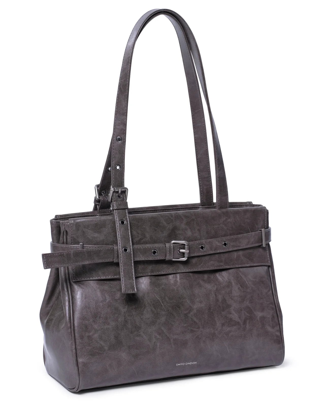 SAMO ONDOH Belt Flap Bag