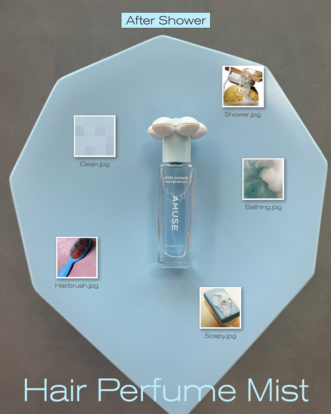 AMUSE Hair Perfume Mist 30ml (Regular Edition)