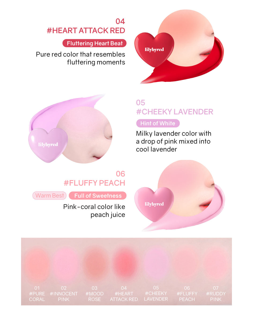 lilybyred Luv Beam Cheek Balm (6 colours)