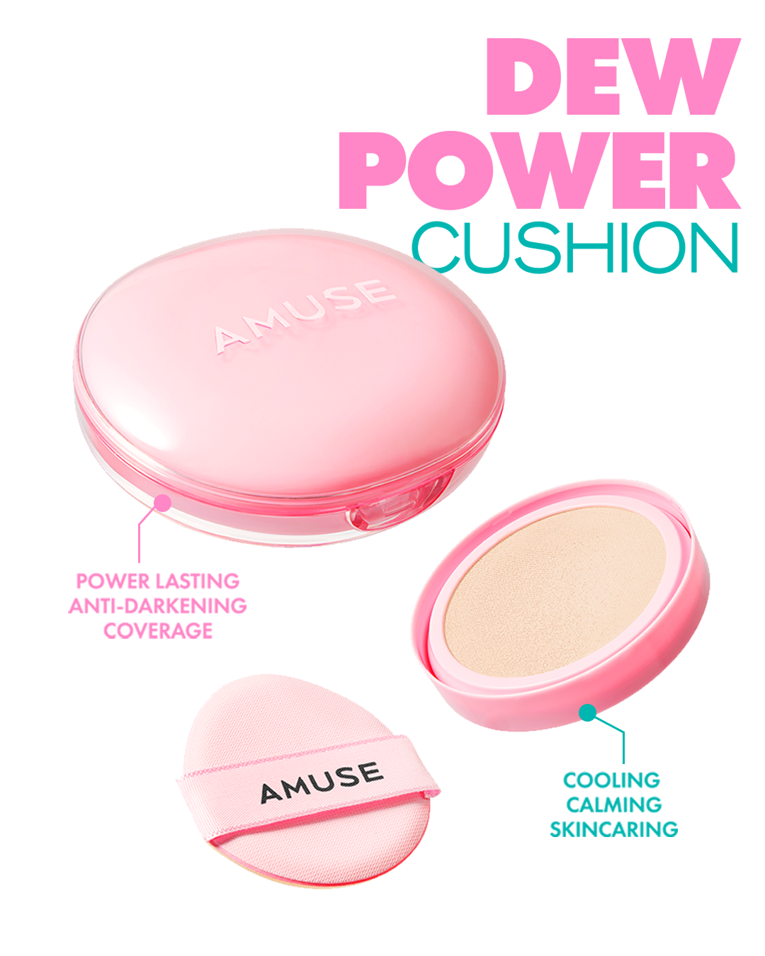 AMUSE WonYoung Dew Bundle Kit (Cushion+Tint)
