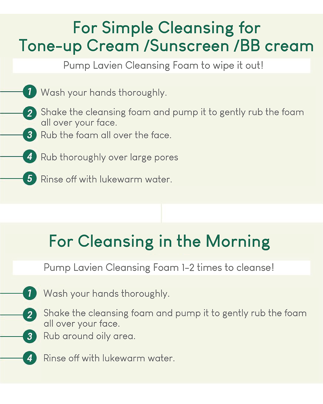 Lavien Perfect Balance Daily Cleansing Foam