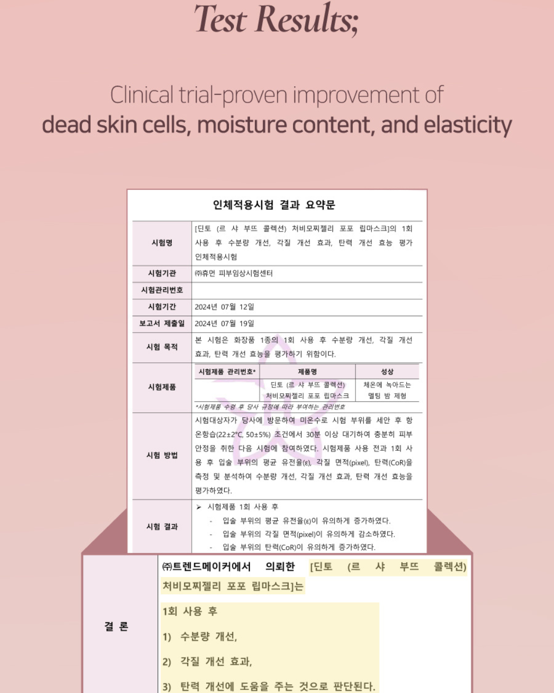 Dinto Chubby Mocchi Jelly Paw Paw Lip Mask