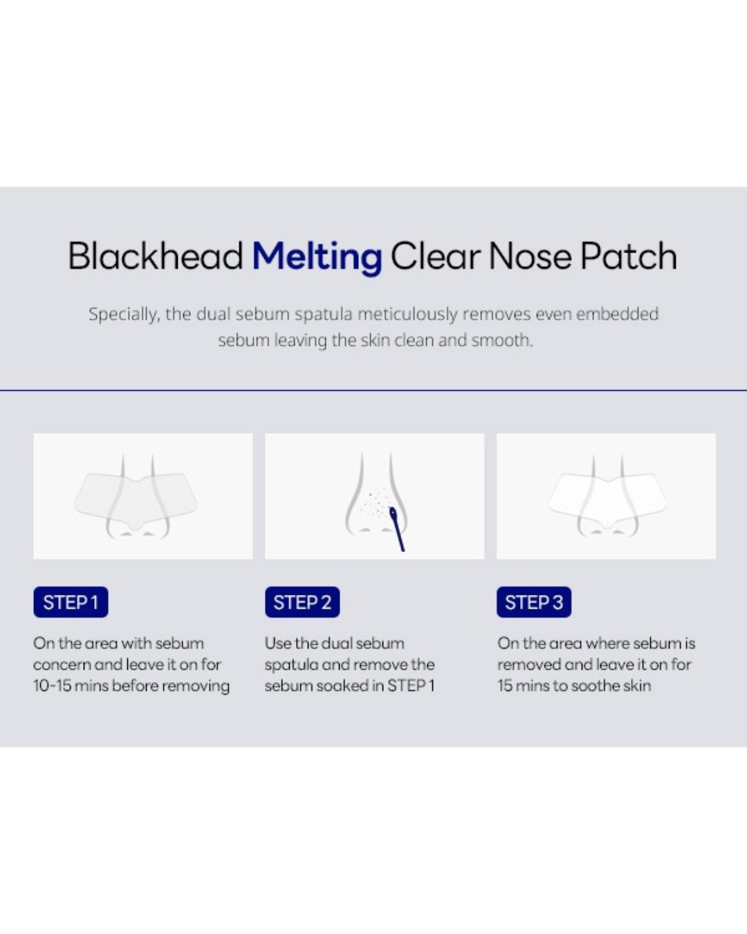 [PROMO] MEDIHEAL Black Head Melting Clear Nose Patch