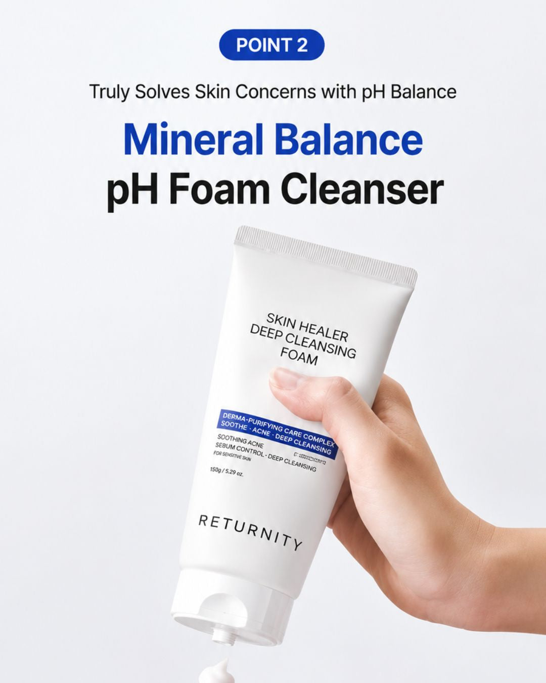 [PROMO] Returnity Skin Healer Deep Cleansing Foam