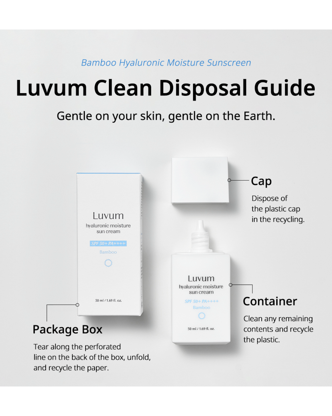 [PROMO] Luvum Bamboo Hyaluronic Moisture Sun Cream