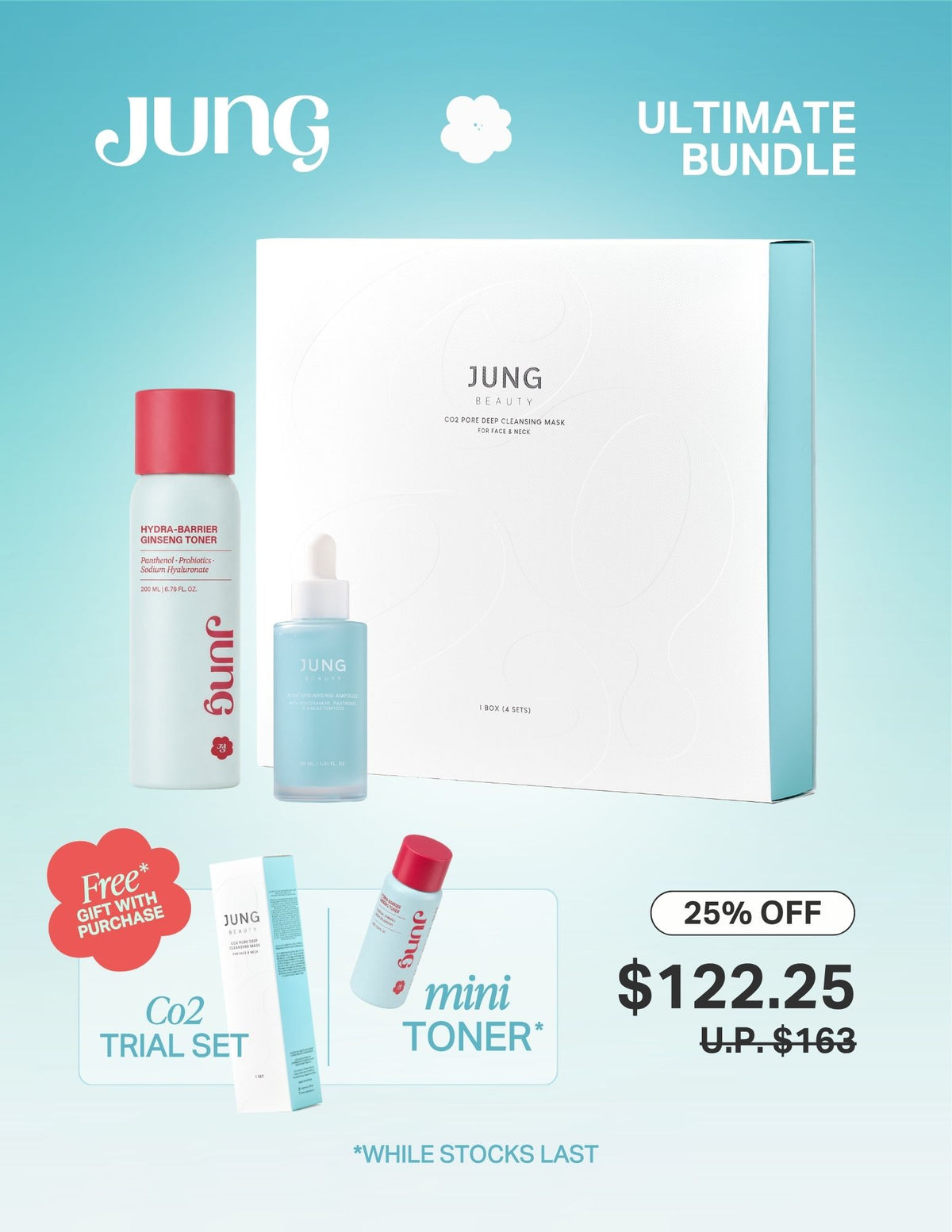 [PROMO] Jung Beauty CO2 Pore Deep Cleansing Mask For Face & Neck