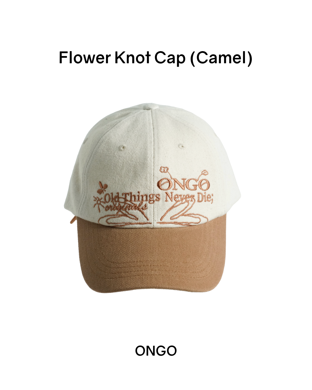[PREORDER] ONGO Flower Knot Cap (Dispatch Date: 17-21 Aug)