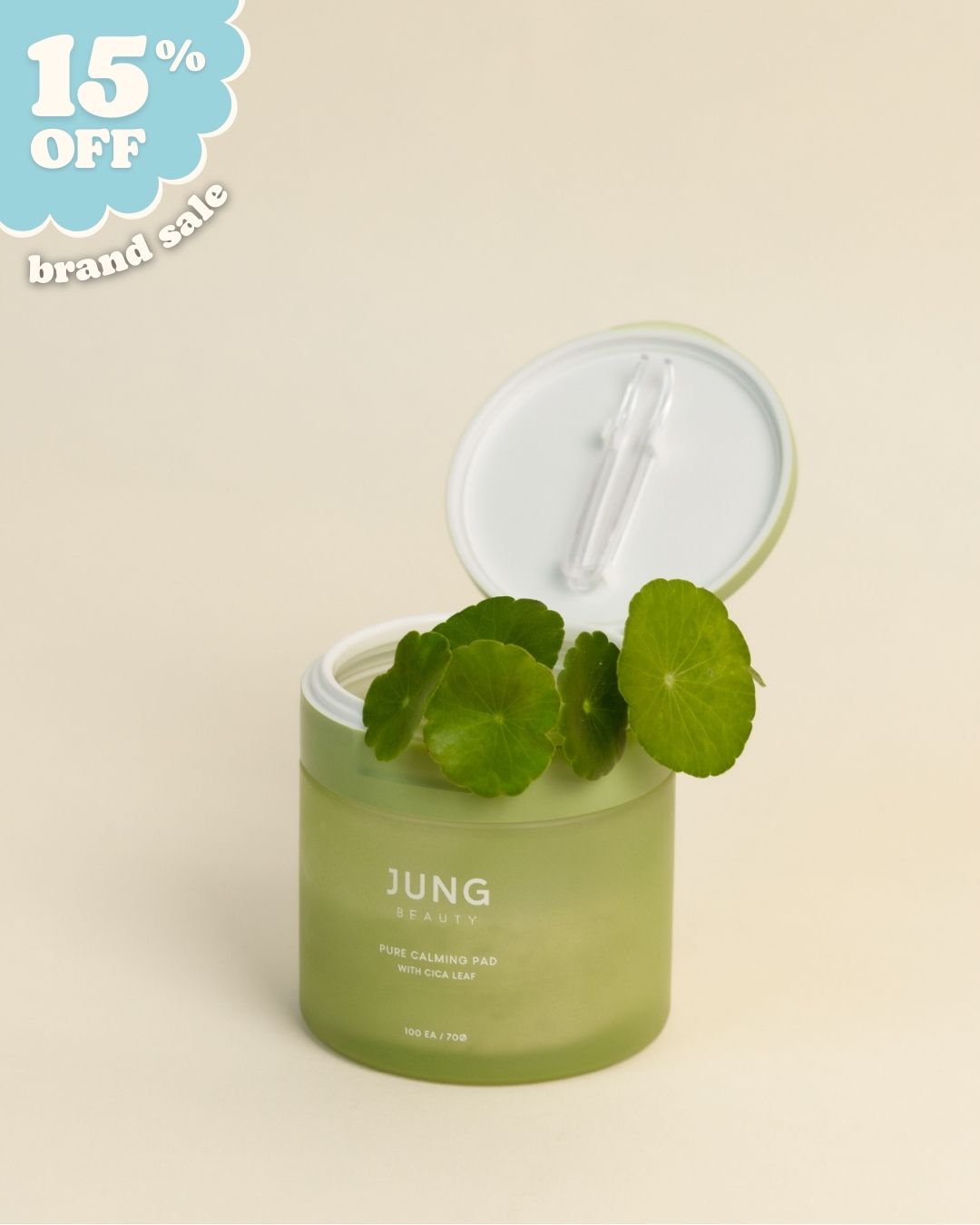 [PROMO] Jung Beauty Pure Calming Pad with Cica Leaf