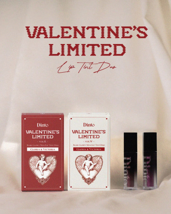 Dinto Valentine's Limited Edition Blur-Glowy Mini Lip Tint Duo