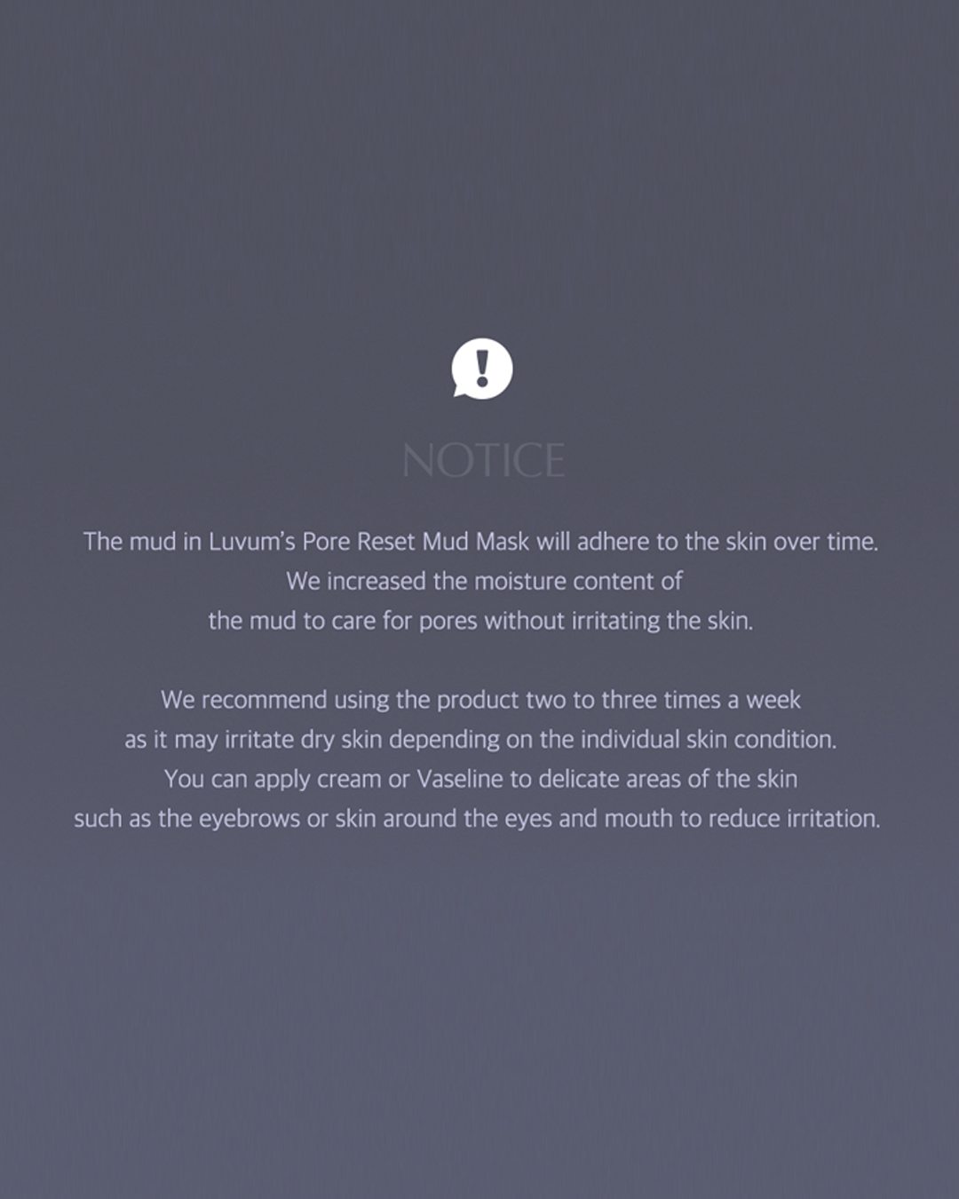 [Online Exclusive] Luvum Pore Reset Mud Mask