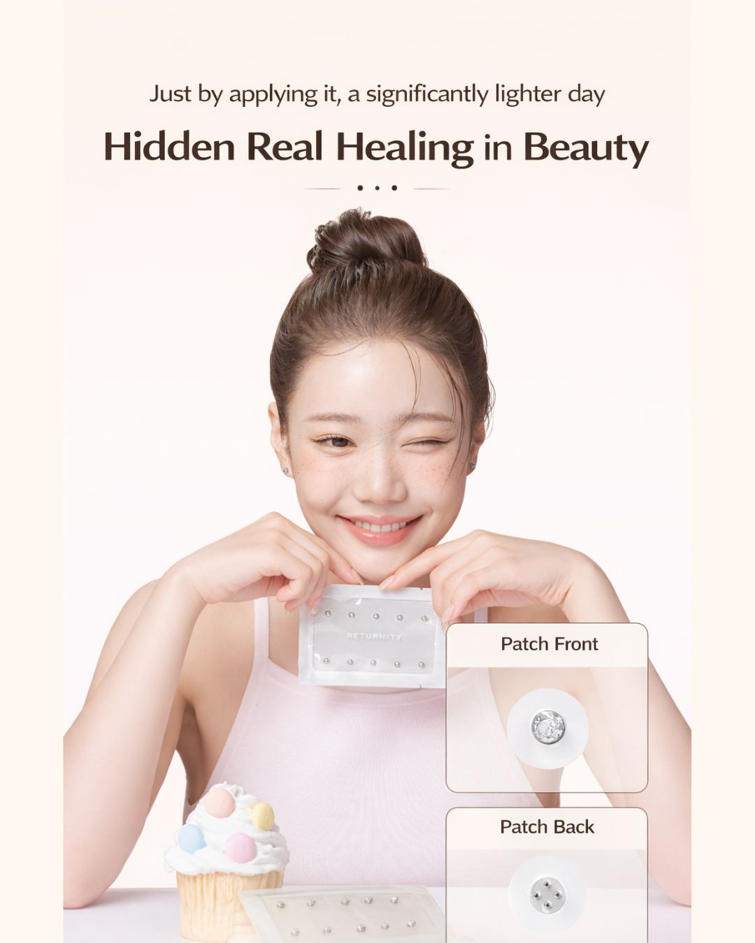 Returnity Ear Therapy Patch (Crystal/Pearl/Silver) (3 sheets)