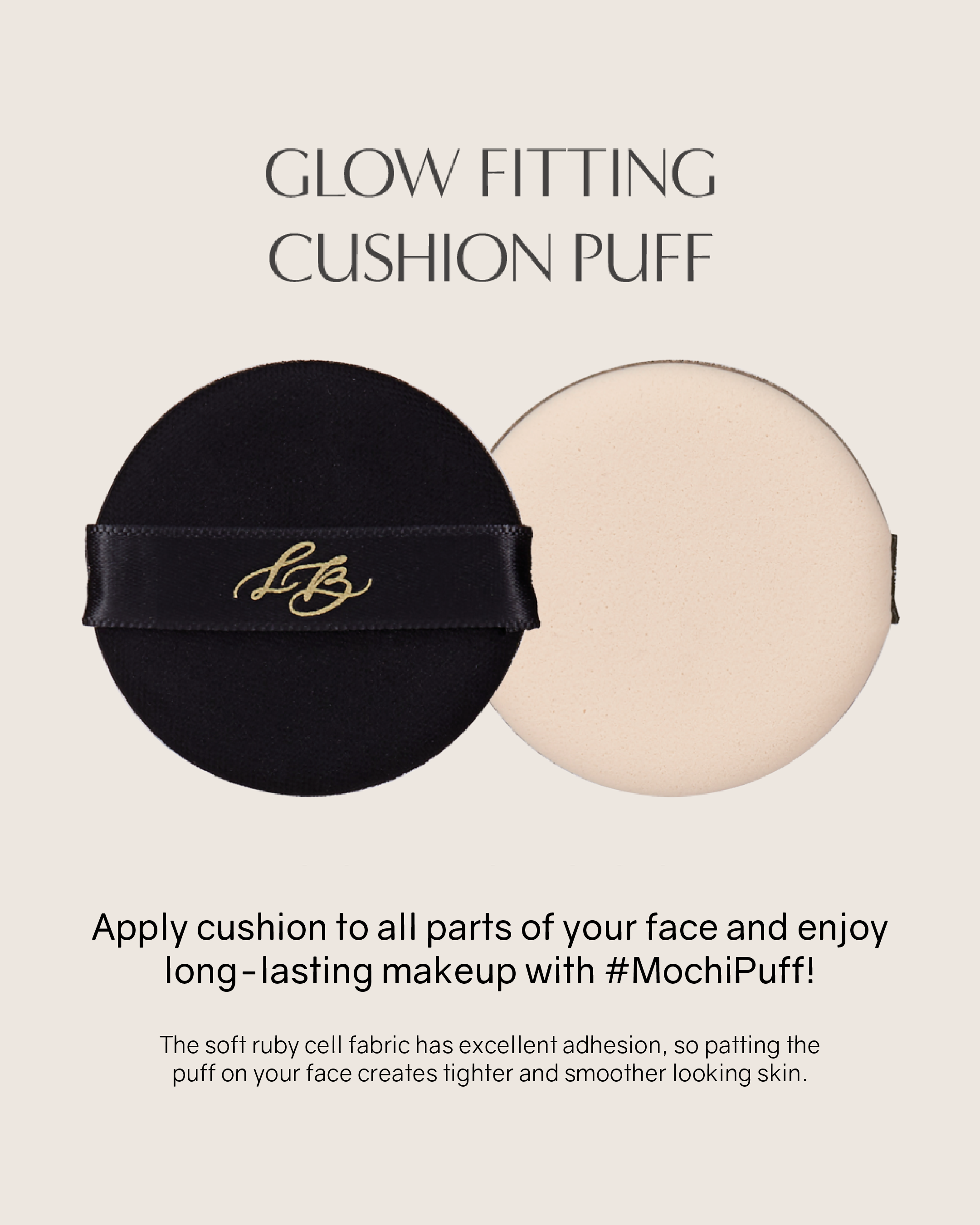 Lilibeth Perfect Fitting Full Coverage Cushion/ Refill SPF50+/PA+++ (Shade 21/23)
