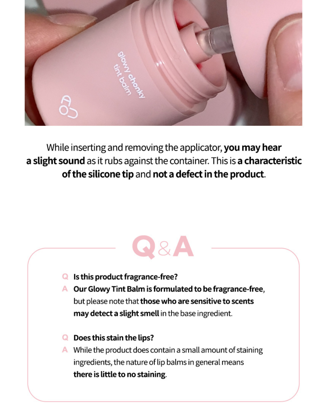 AOU Glowy Chonky Tint Balm