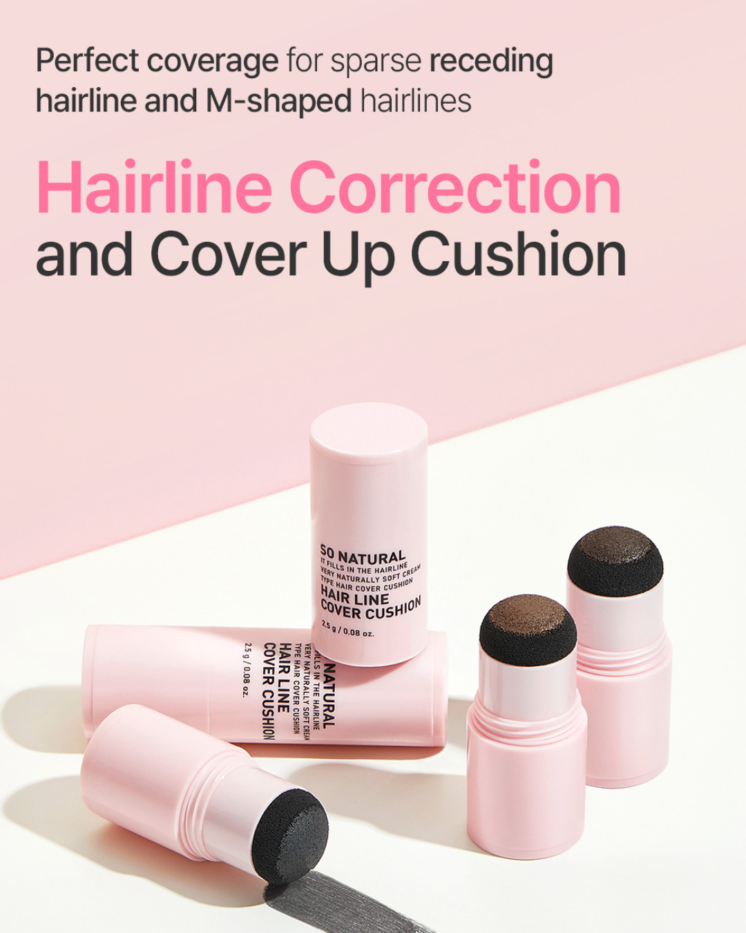 So Natural Hair Line Cover Cushion (2 Shades)