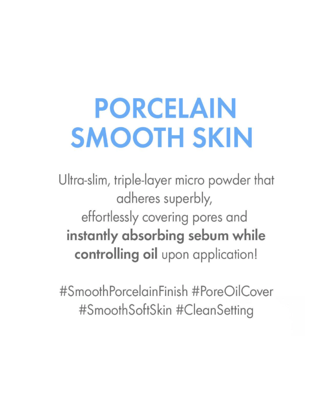 [PROMO] AMUSE Ceramic Skin Sebum Powder (2 Shades)