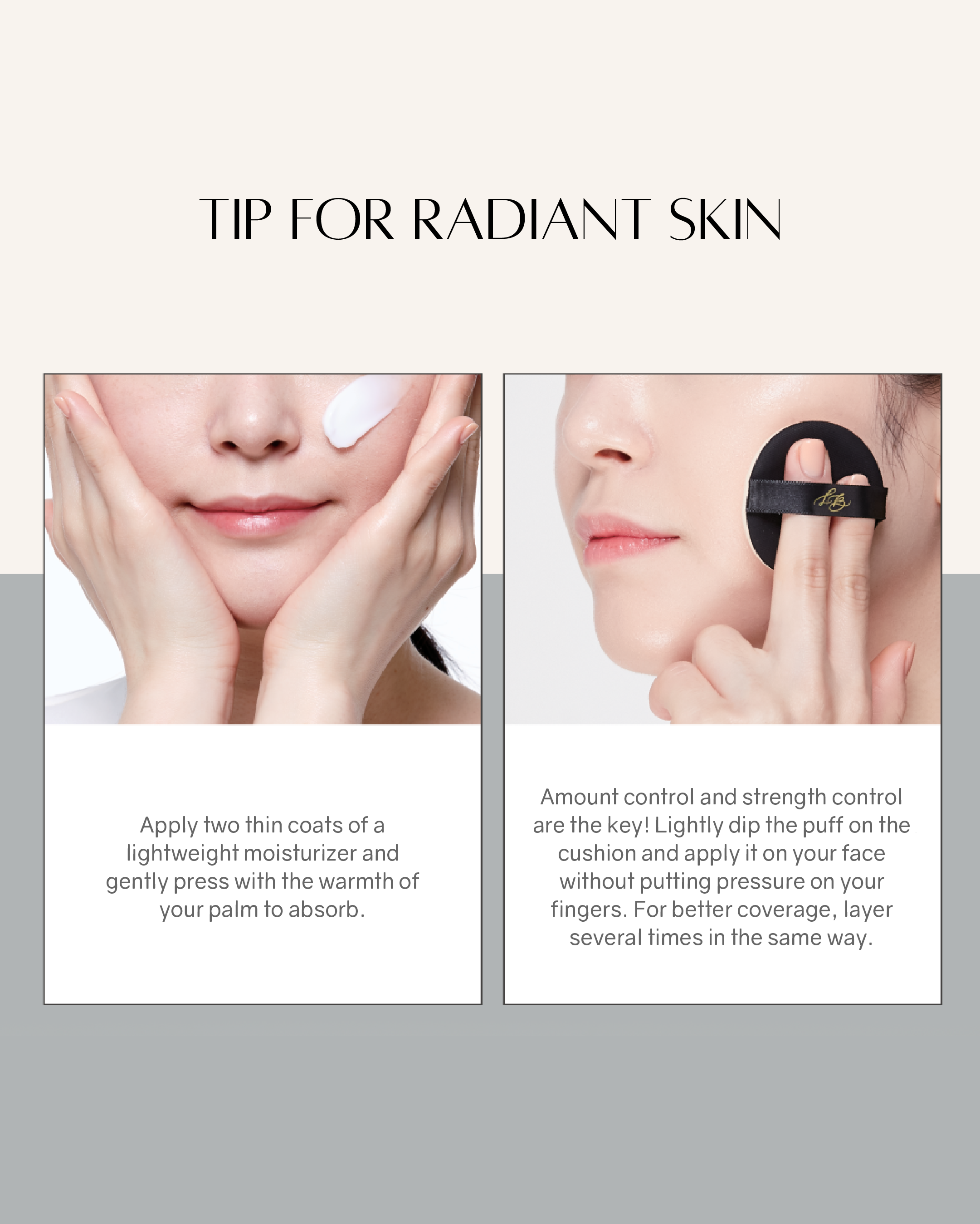 Lilibeth Perfect Fitting Full Coverage Cushion/ Refill SPF50+/PA+++ (Shade 21/23)