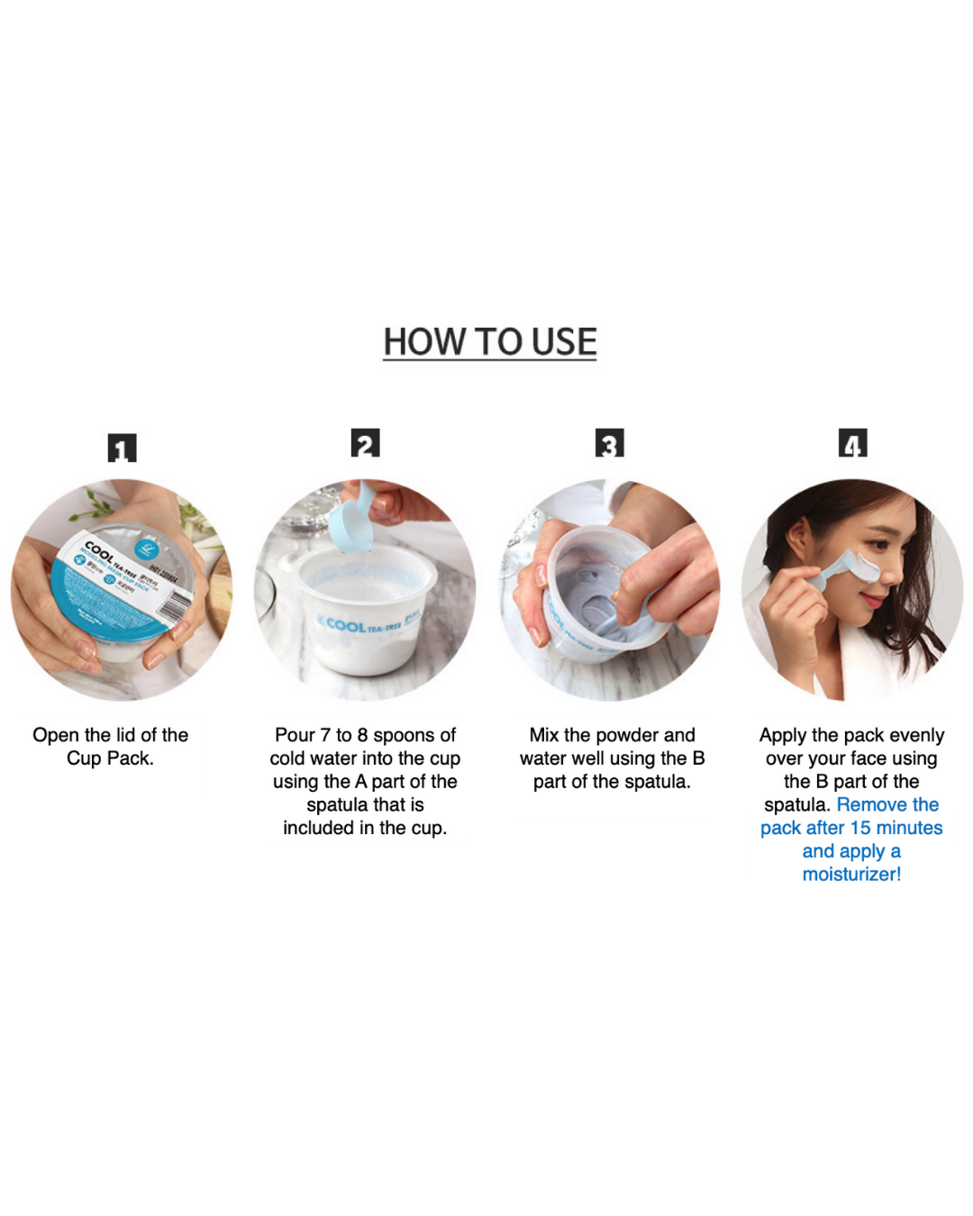 [BOK] Lindsay Modeling Mask Cup Pack