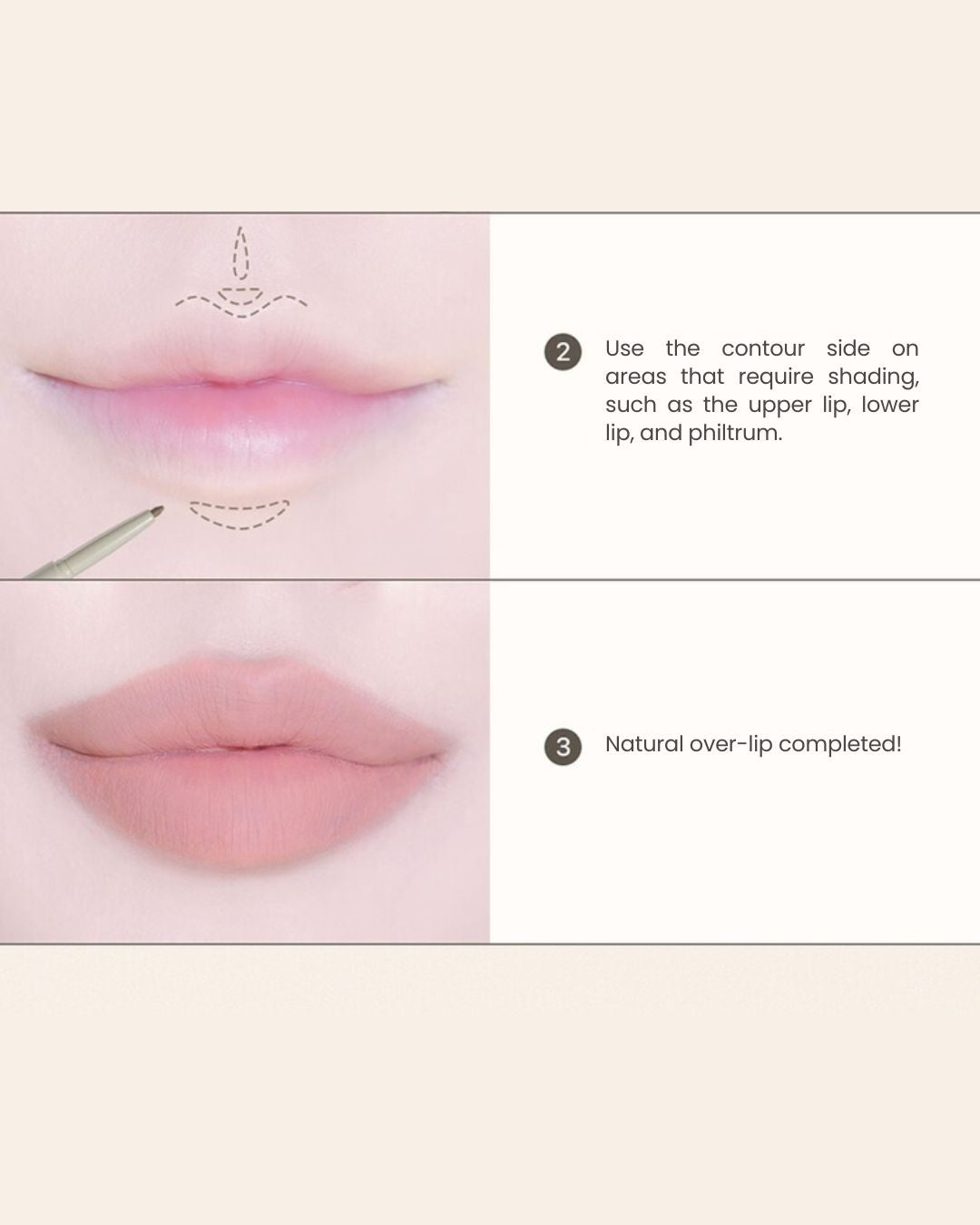 [PROMO] nobev Contour Point Dual Lip Pencil