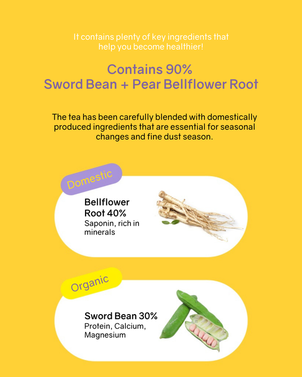 [PROMO] Sword Bean Pear and Bellflower Tea