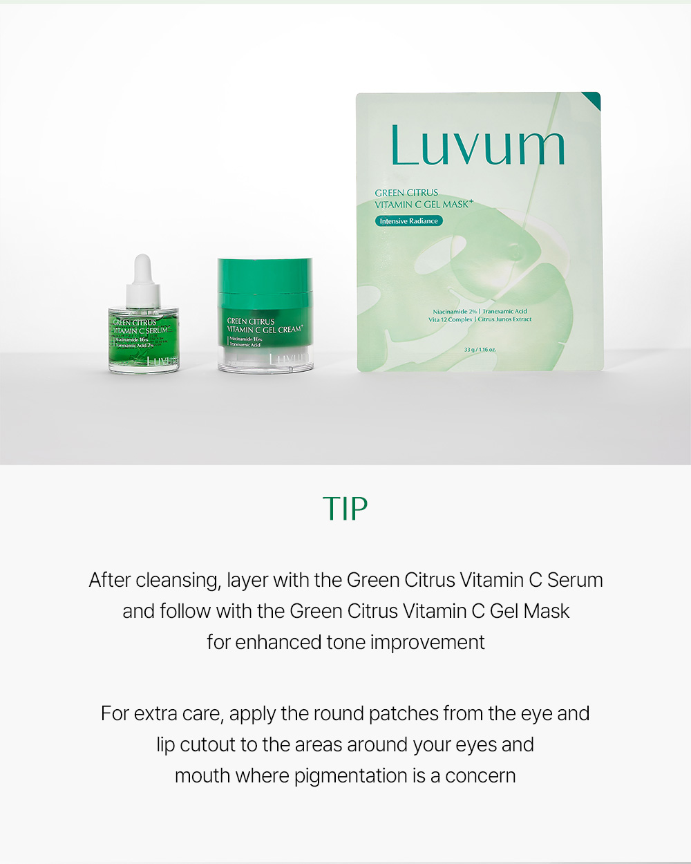 [PROMO] Luvum Green Citrus Vitamin C Gel Mask+