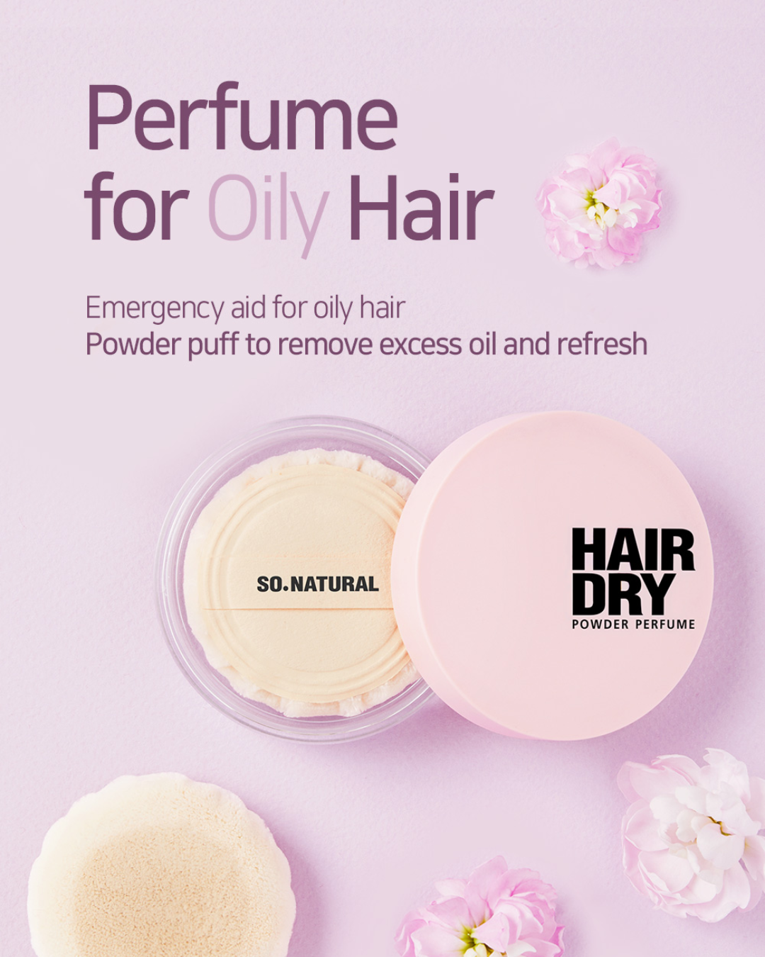 So Natural Hair Dry Powder Perfume