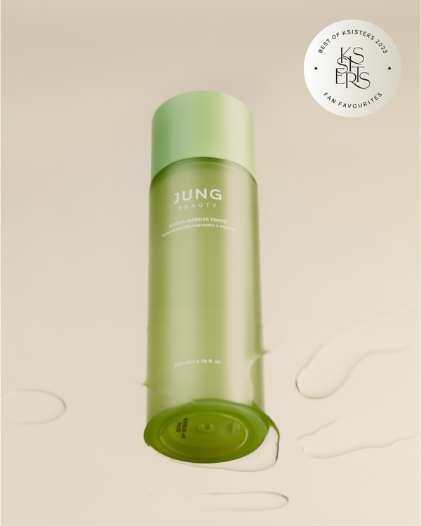 Jung Beauty Hydra-Barrier Toner with Probiotics, Panthenol, and Ginseng