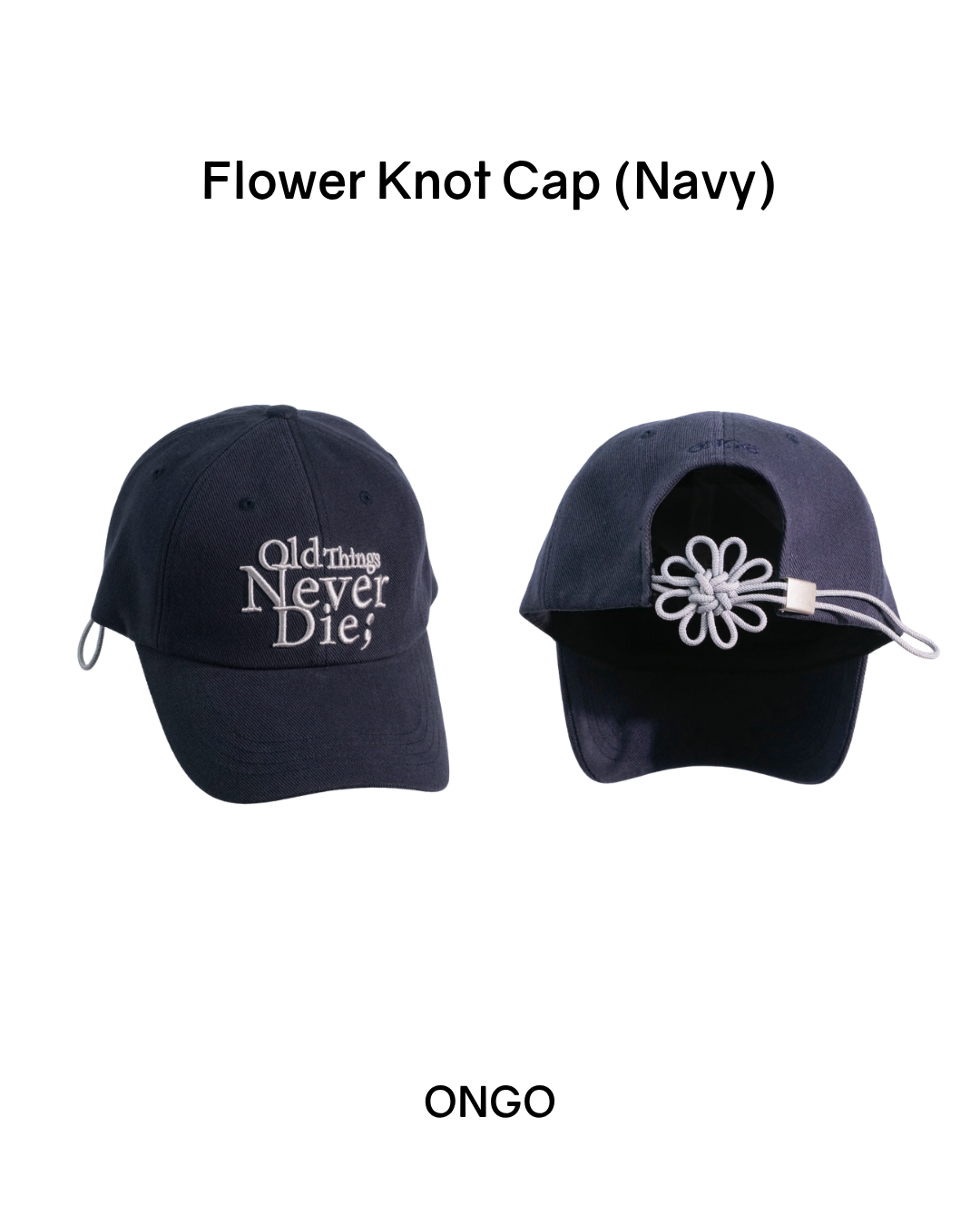[PREORDER] ONGO Flower Knot Cap (Dispatch Date: 17-21 Aug)