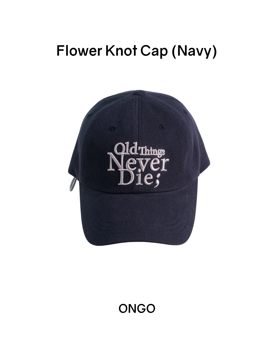 [PREORDER] ONGO Flower Knot Cap (Dispatch Date: 17-21 Aug)
