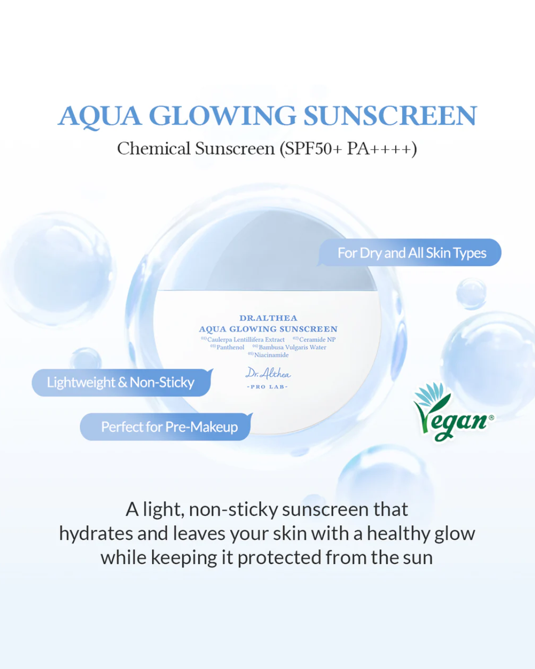 Dr. Althea Aqua Glowing Sunscreen (45ml)